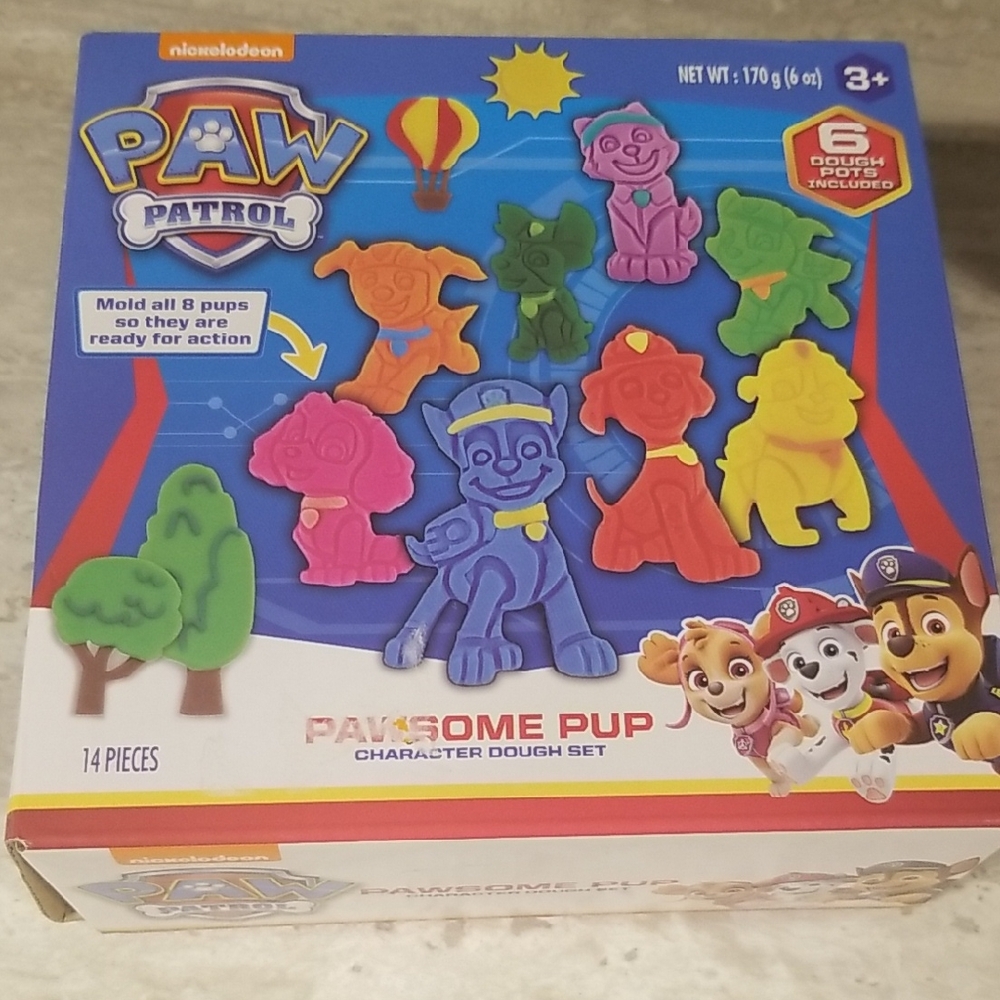 Paw Patrol Nickelodeon Pawsome Pup Dough Set